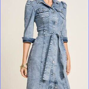 VENUS Brand new Long Denim Stretch Dress